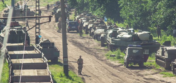 Die ukrainischen Truppen